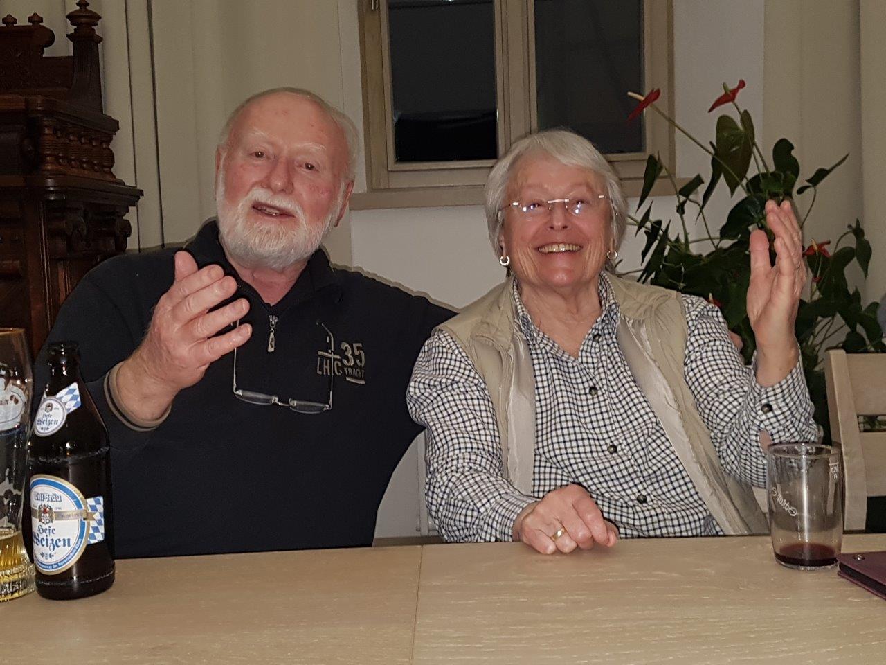 Geselliges Zusammensein beim uHu-Orchester